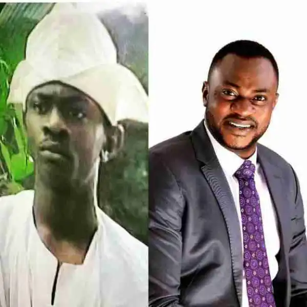 Major Throwback Photo Of Odunlade Adekola